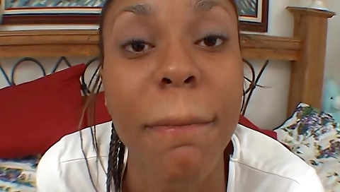 My horny teen pussy and white cock in POV sex movie