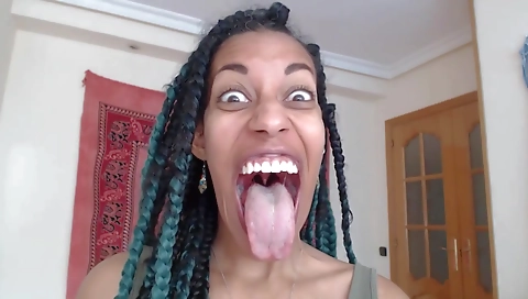 A hot ebony girl with a nice ass is fucked by a spanker