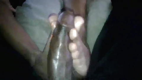 Busty ebony babe with nice ass is riding her big black cock