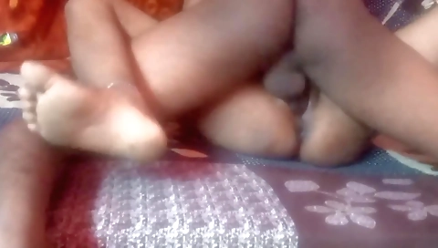 Busty ebony wife gets anal fucked by her boyfriend