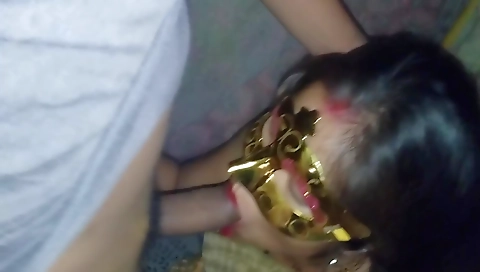 Big ass ebony teen fucked and gets deep throat sucking