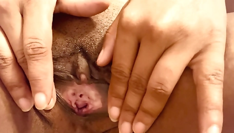 I'm getting my butt stretched while making a solo vid