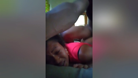 Porn video with an ebony woman having sex with her boss