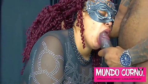 Ebony ebony milf in her amateur cunnilingus and deepthroat video