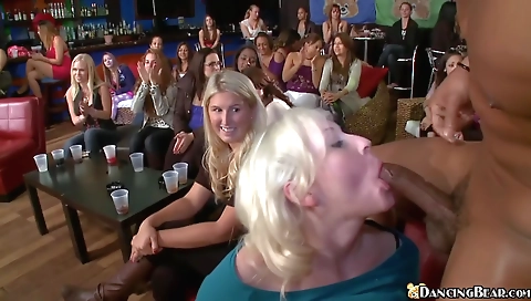 Ebony and black girls are with you all in a group fuck video